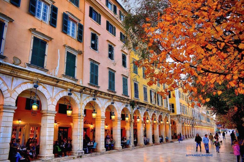 Flora'S Boutique Apartment At The Heart Of Corfu Corfu  Exterior foto